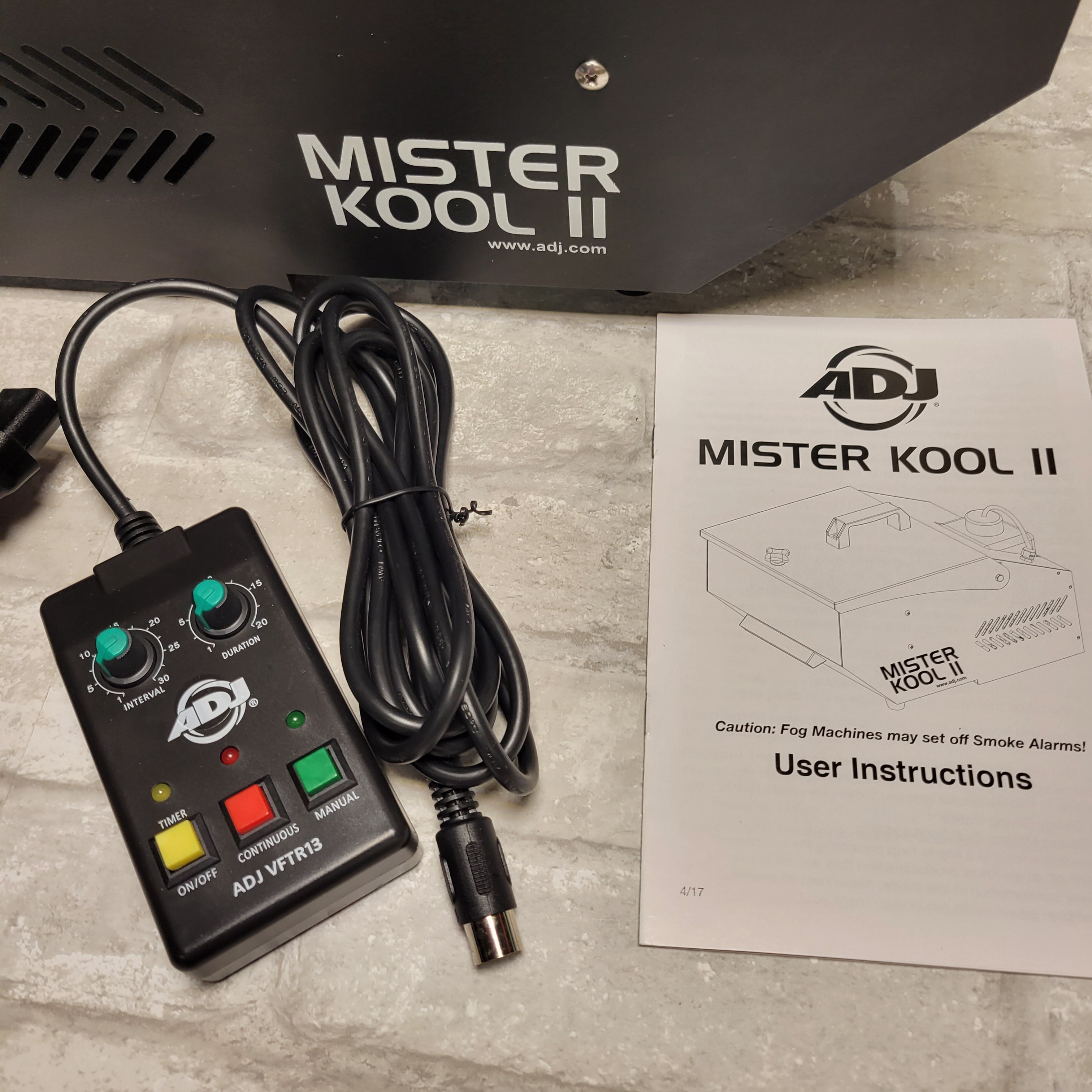 ADJ Products MISTER-KOOL-II Grave Yard Low Lying Water Based Fog Machine (8042216456430)
